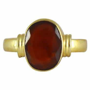 Buy Chopra Gems & Jewellery Brass Gomed Stone Ring (Men and Women) - Free  Size Online at Best Prices in India - JioMart.