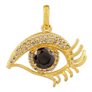 Evil Eye Protection Fashion Pendant Golden Brass Casting locket