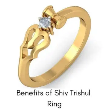 18k Yellow Gold Ring , Single Diamond Ring, Lord Shiva Ring, Trishool  Damroo, the Divine Trishool Ring, Handmade Gold Ring for Men and Women -  Etsy