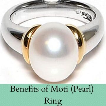 Benefits of Moti (Pearl) Ring