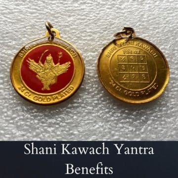Shani Kawach Yantra Benefits