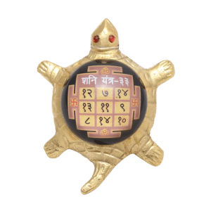 TORTOISE (KACHUA) SHANI KAVACH YANTRA 3D GLASS