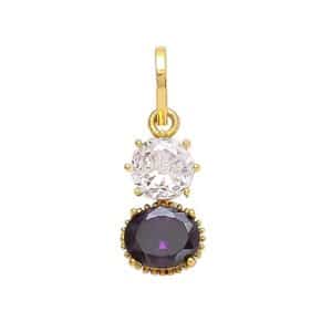 Synthetic Zircon & Blue Sapphire Stone Pendant/Locket for Men And Women
