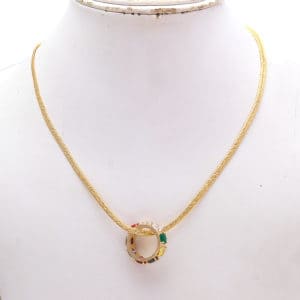 Navratan Ring Pendant